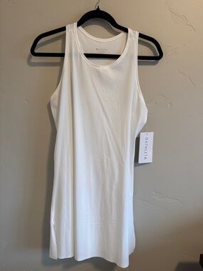 Athleta Match point white tennis dress